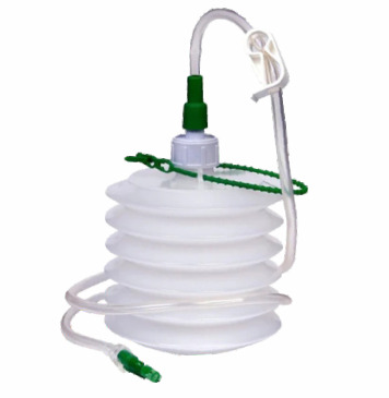 Closed Wound Suction Set - Material: Medical Grade Pvc / Silicone (Tube & Reservoir)