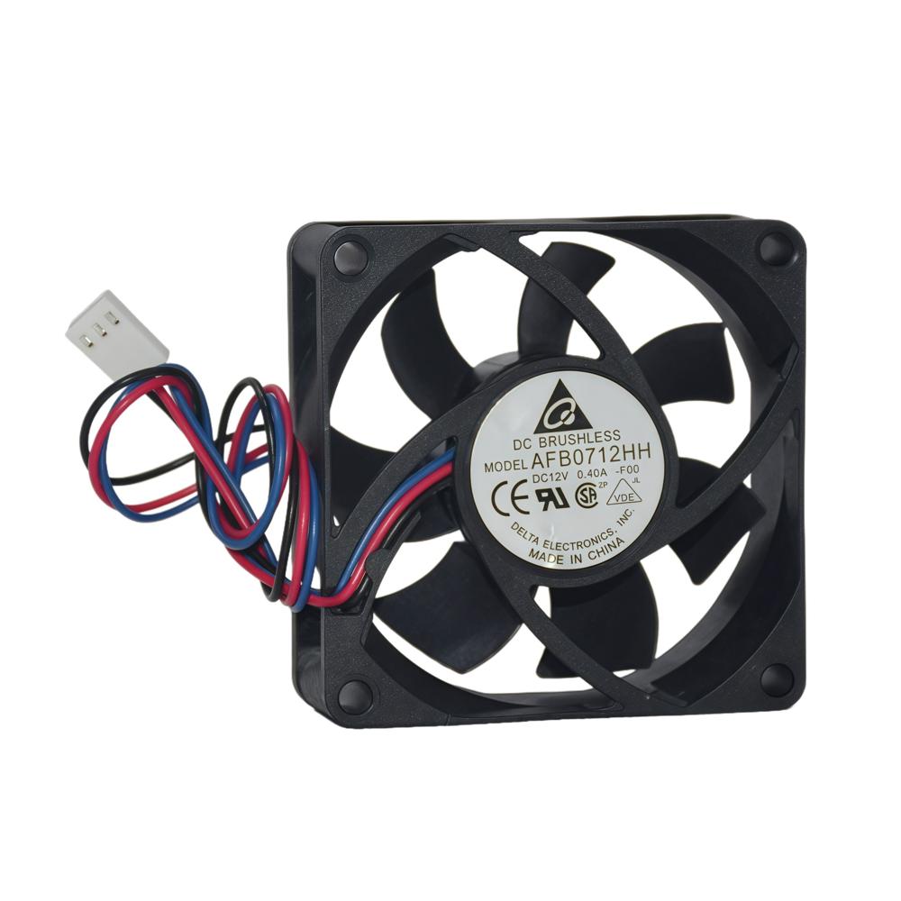 Delta AFB0805H 5V 0.65A 8025mm Industrial Inverter Fan Double Ball Bearing Plastic Cooling Fan