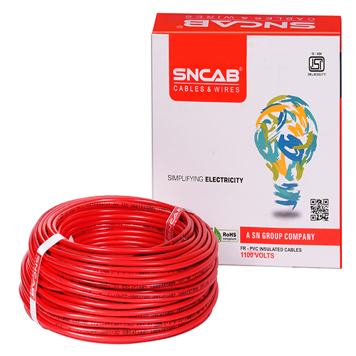 1100 Volt Red Pvc Insulated Cables - Features: High Quality