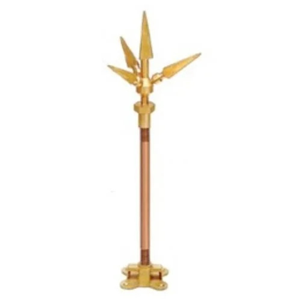 Solid Copper Lightning Arrestor - Features: Corrosion Resistance