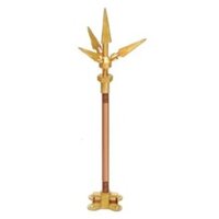 Solid Copper Lightning Arrestor - Features: Corrosion Resistance
