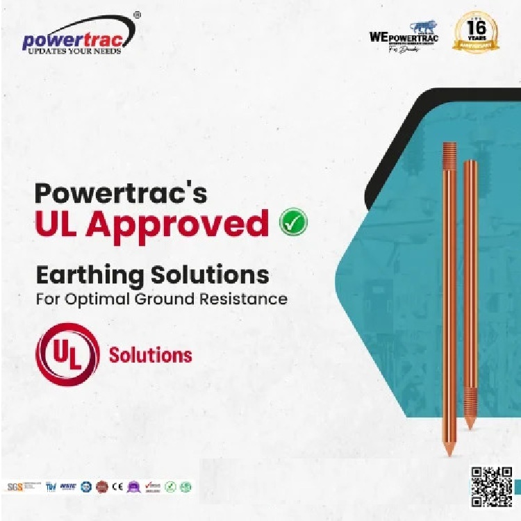 Ul Certified Earthing Electrode - Color: Golden