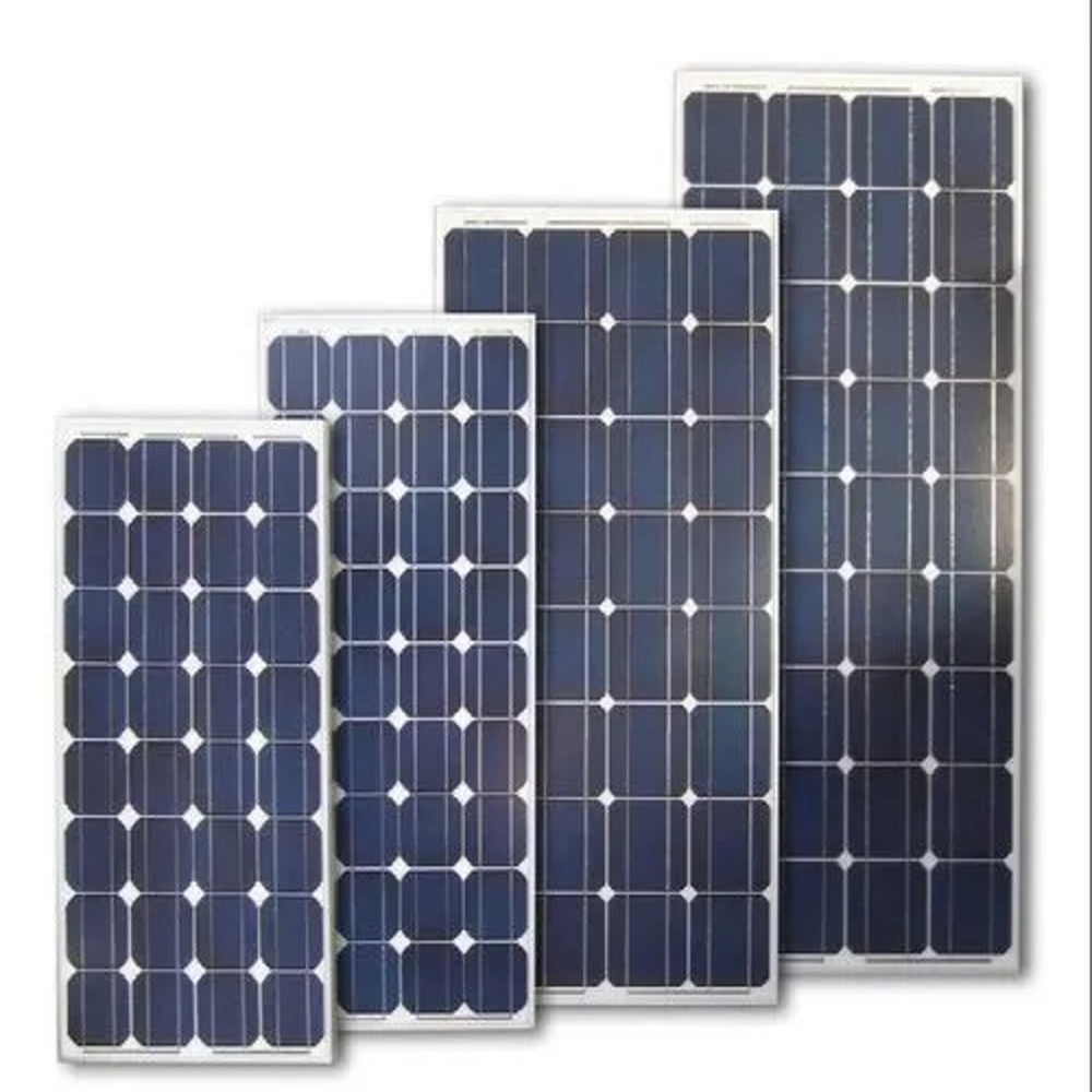 Monocrystalline Solar Panel - Cable Length: 1 Meter