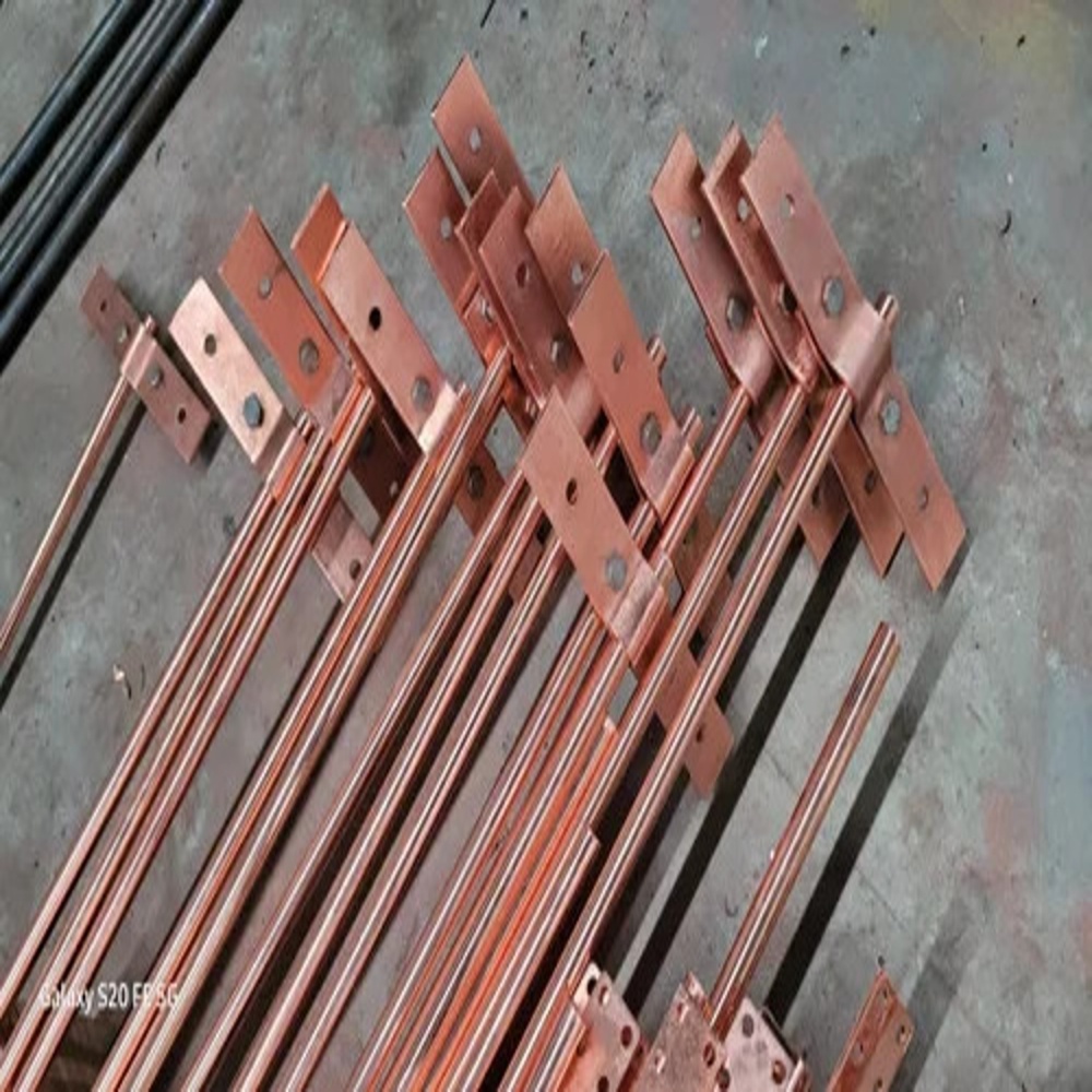 Copper Bonded Earth Rod - Color: Golden