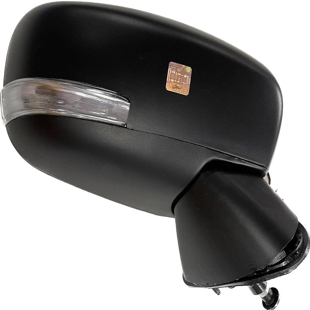 K D Side/Door Mirror for Maruti BALENO (Motor with Indicator) Automatic Fold(Black) 2015-2021
