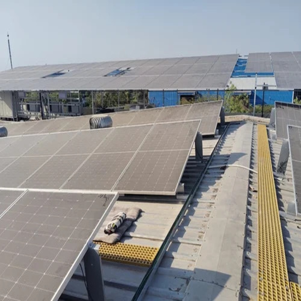 Rooftop Solar System - Material: Monocrystalline Silicon