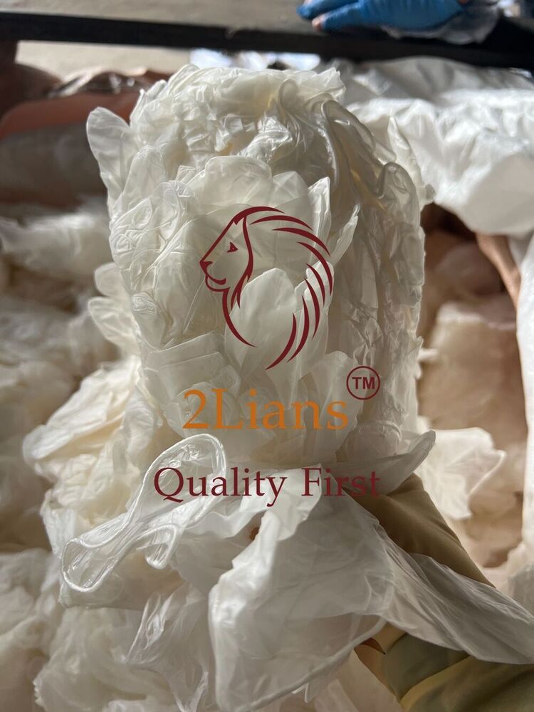 Soft PVC Gloves Natural color