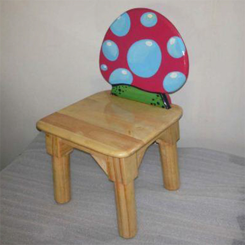 Rubberwood Kids Chair