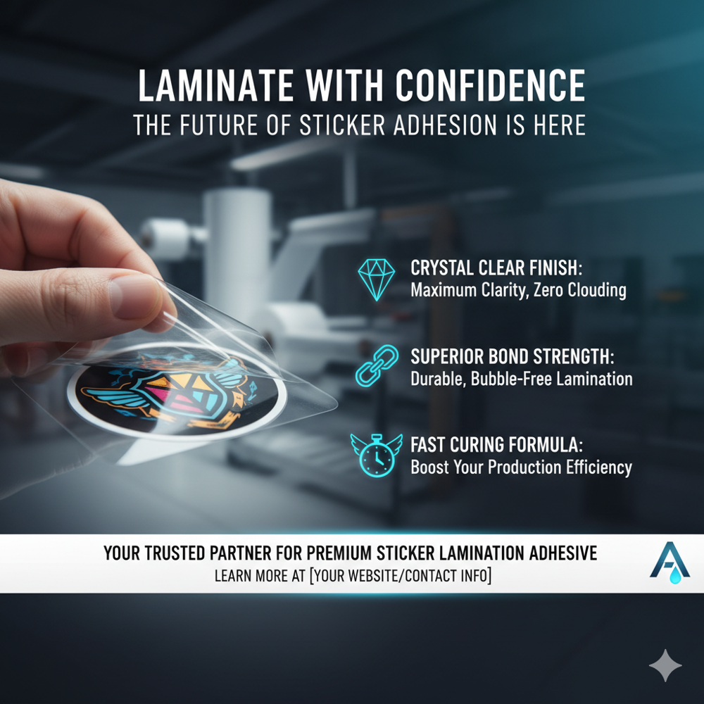Lamination Adhesive - Color: Transparent