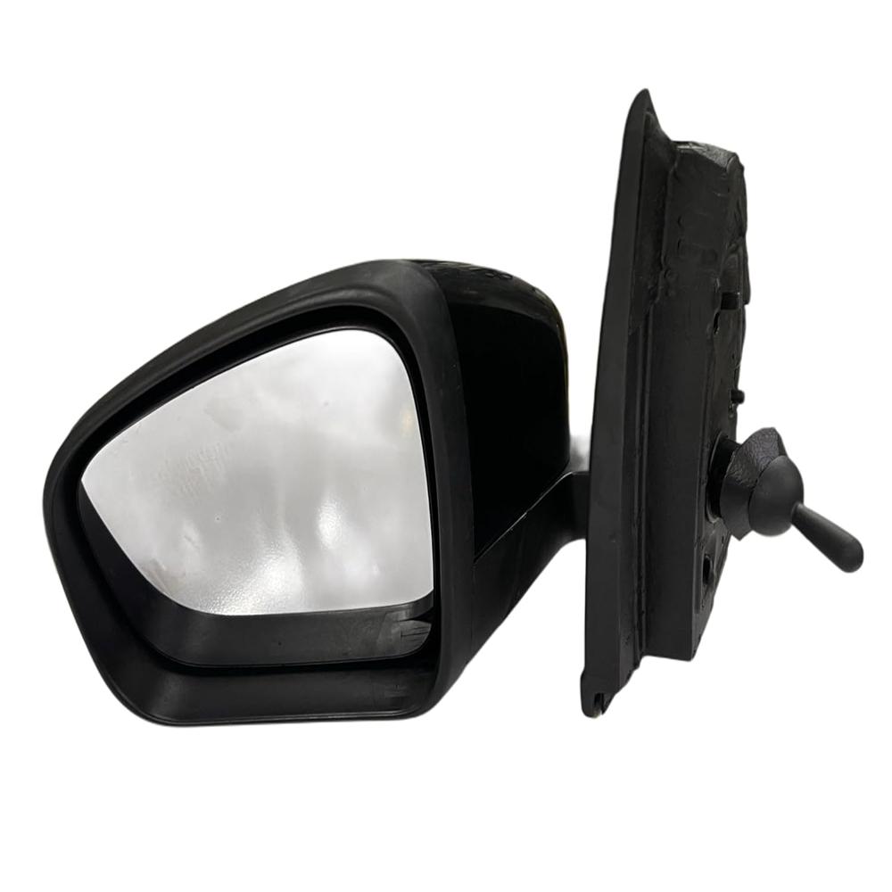 K D Door Mirror for Renault Triber, Manual Adjustable, Black Compatible, 2019-Onwards