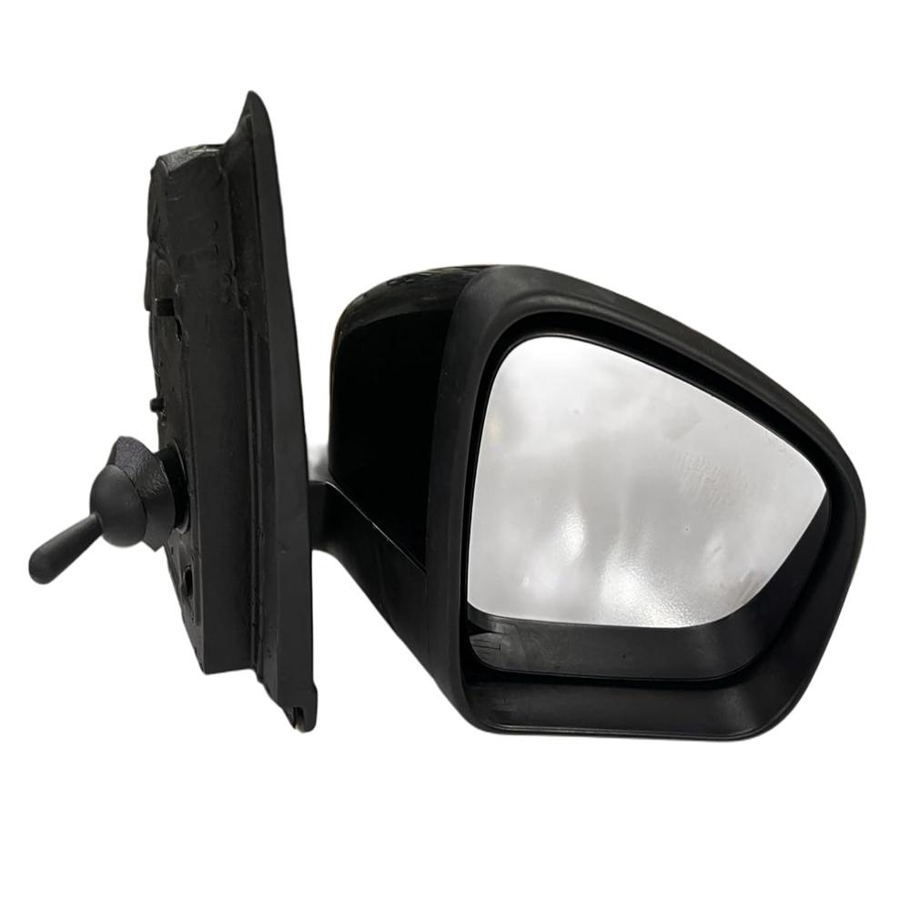 K D Door Mirror for Renault Triber, Manual Adjustable, Black Compatible, 2019-Onwards