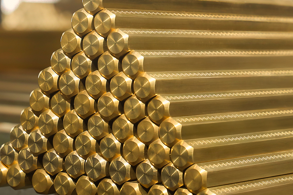 Brass Hexagon