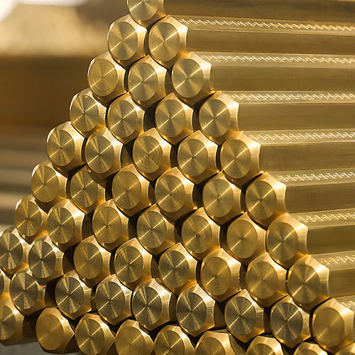 Brass Hexagon