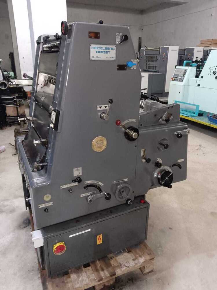 Heidelberg Gto 46 1 Color Offset Printing Machines - Automatic Grade: Semi-automatic