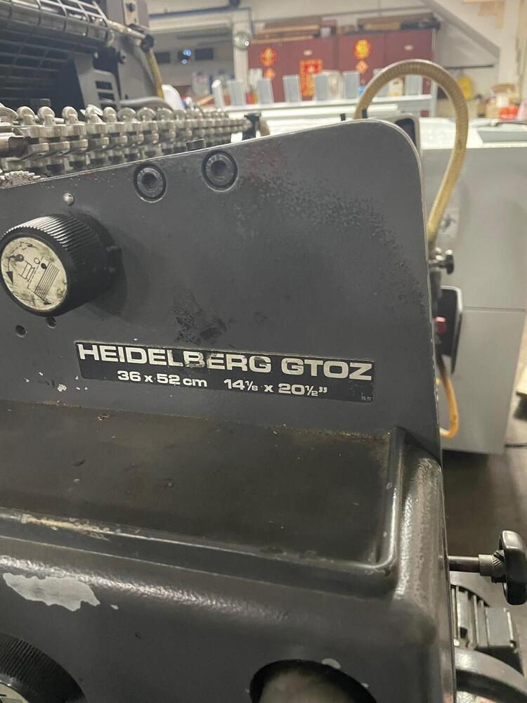 HEIDELBERG GTOZ 52 2 Color Offset Printing Machines