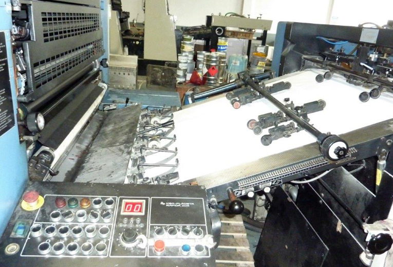 Kba Rapida 104-4 4 Color Offset Printing Machines - Automatic Grade: Semi-automatic