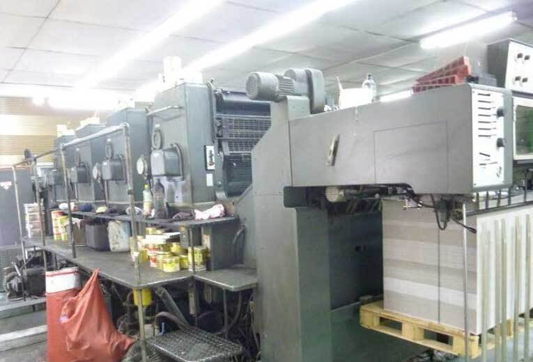 HEIDELBERG SM 102 V 4 Color Offset Printing Machines