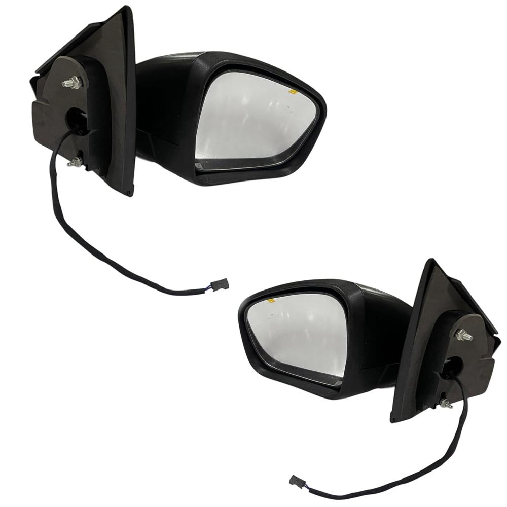 K D Door Mirror for Renault Triber Motor 2019-NOW Black WITH COUPLER