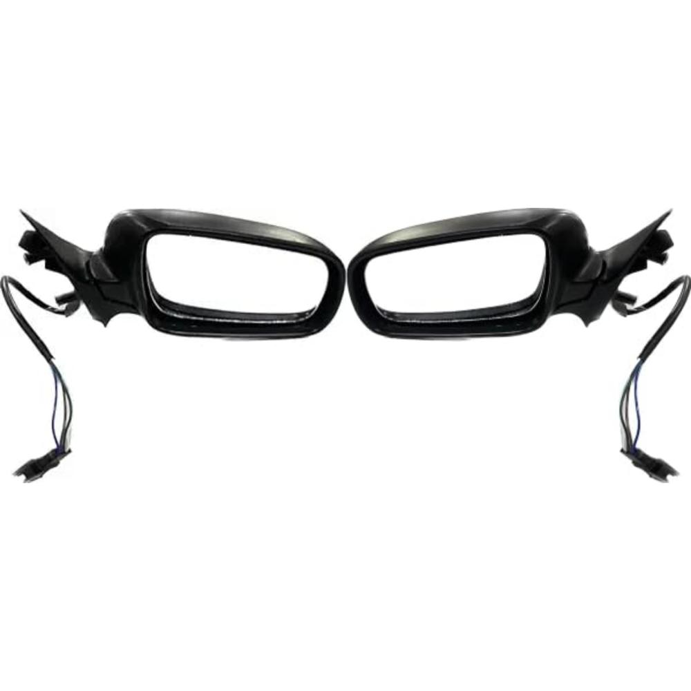 K D Side/Door Mirror for Skoda Octavia NON- AUTOFOLD BLACK ORVM (3 Wire With Coupler)