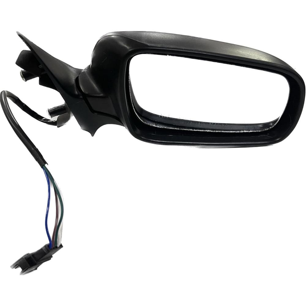 K D Side/Door Mirror for Skoda Octavia NON- AUTOFOLD BLACK ORVM (3 Wire With Coupler)