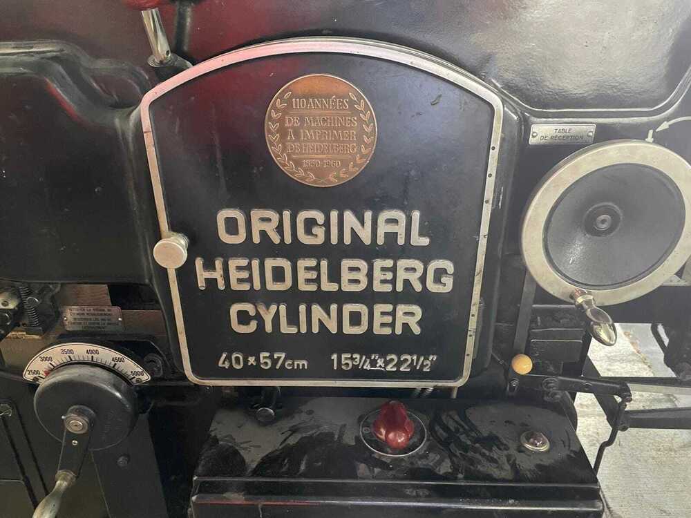 Heidelberg Cylinder KSB Die Cutting Machines