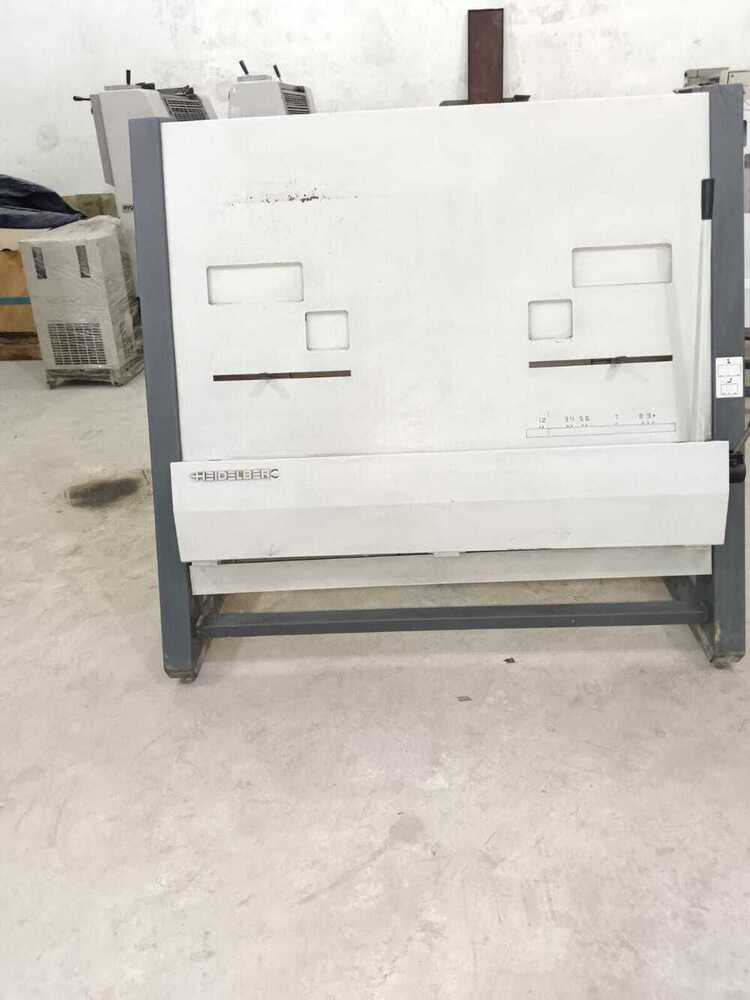 HEIDELBERG SM 102-4 And SM 74 Plate Punch And Plate Bender