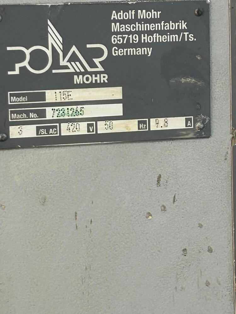 POLAR 115 E Paper Cutting Machine