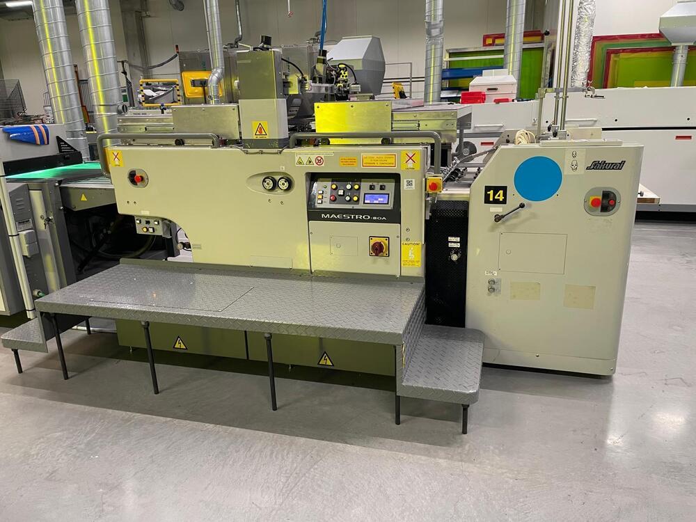 SAKURAI MAESTRO MS 80 A Screen Printing Machine