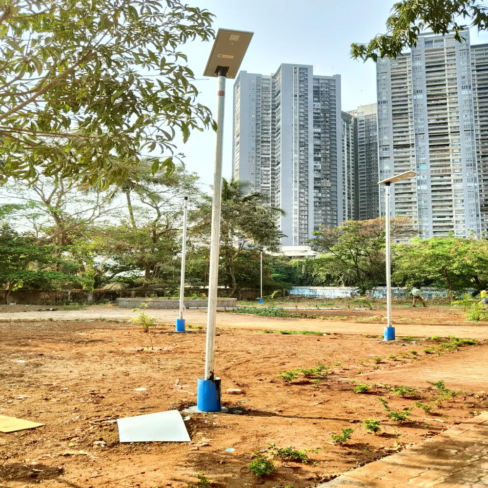 9 Watt All In One Street Light LED Motion Sensor