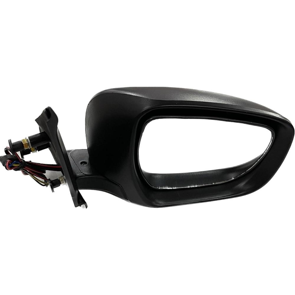 K D 5 WIRE NON-AUTOFOLD Side/Door Mirror for Maruti Dzire 2017- Now Motor with Indicator (Black) with coupler