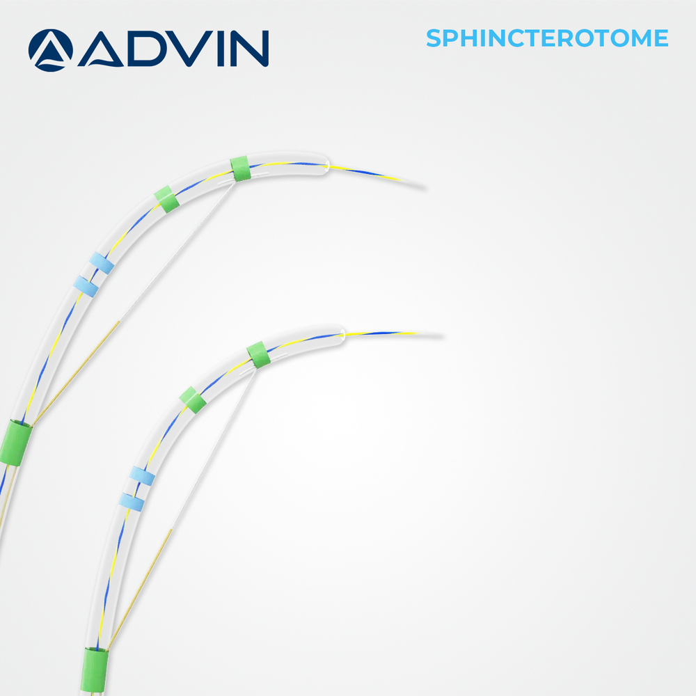 Gastroenterology Short Nose Papillotome - Double Lumen - 25 mm