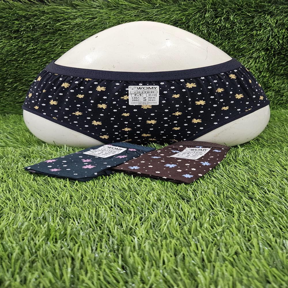PREMIUM LADIES COTTON PRINTED PANTIES
