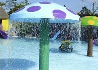 Water Park Mushroom Umbrella - Area Required: N/a