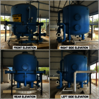 Swimming Pool Filter Plant - Color: Blue