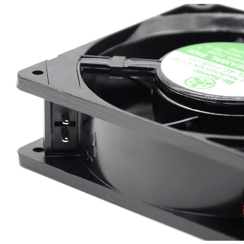 Bi-Sonic 4E-115B 02 115V 24W 12038mm METAL Cabinet Square Industrial Axial Cooling Fan