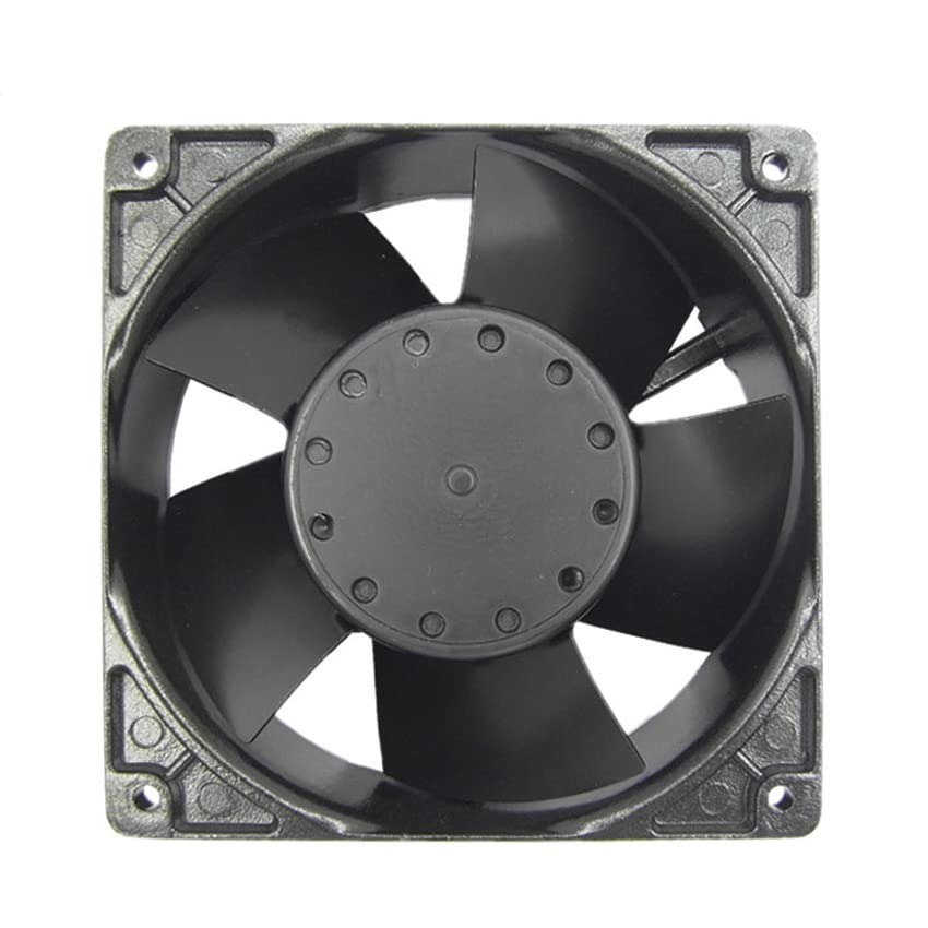 Bi-Sonic 4E-115B 02 115V 24W 12038mm METAL Cabinet Square Industrial Axial Cooling Fan