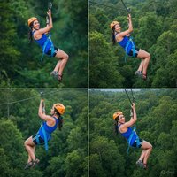 Amusement Rides Zip Line - Style: Outdoor