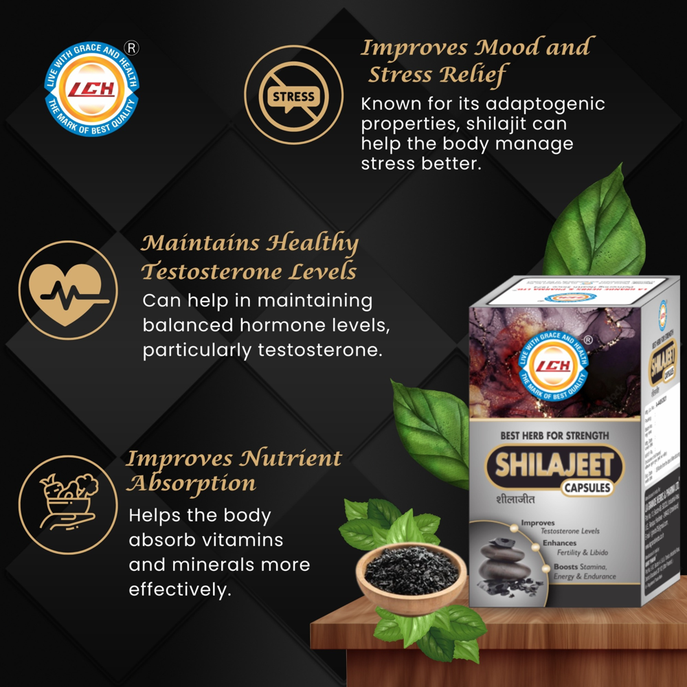 Lgh Shilajeet Capsules - Grade: Medicine