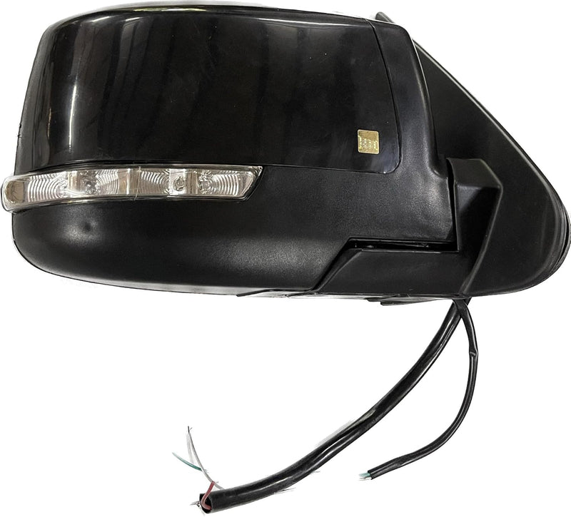 K D Door/Side Mirror For Tata Safari Storme/Safari Dicor 2.2 Motorised with Indicator (NON-AUTOFOLD) with coupler