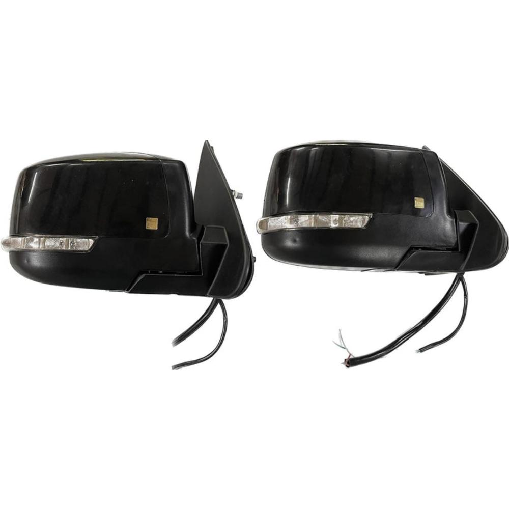 K D Door/Side Mirror For Tata Safari Storme/Safari Dicor 2.2 Motorised with Indicator (NON-AUTOFOLD) with coupler