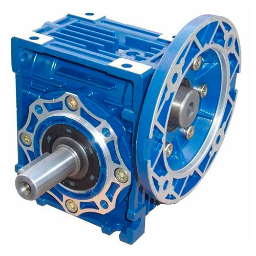 Worm Gear Box - Color: Blue