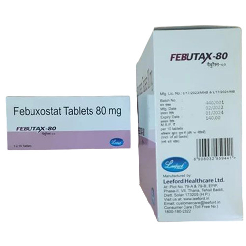 80 mg Febuxostat Tablets