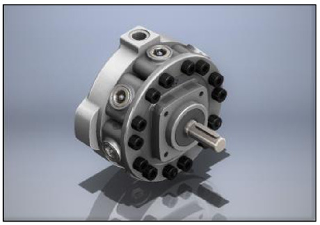 Polyhydron 1R7 & 1Re7 Radial Piston Pump - Color: Silver