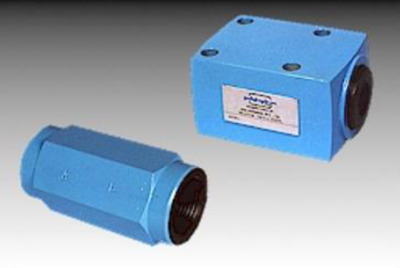 Polyhydron C08T Check Valve - Color: Sky Blue