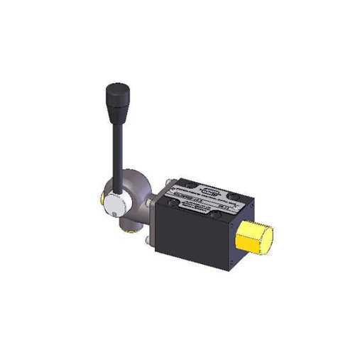 Spika 4Dl-06-Sgs-Shs-Sjs Lever Operated Direction Control Valve - Color: Black