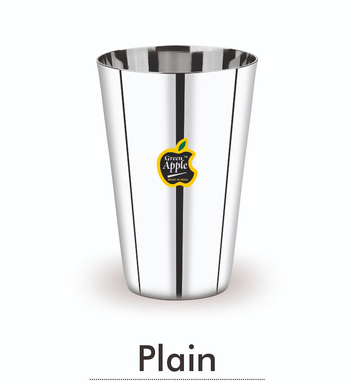 Classic Stainless Steel Plain Glass - Design: Attractive