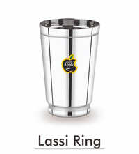 SS Lassi Ring Design Glass