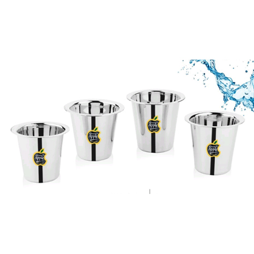 Traditional Ss Ram Patra Spoon Pack Of 4 - Design: Attractive