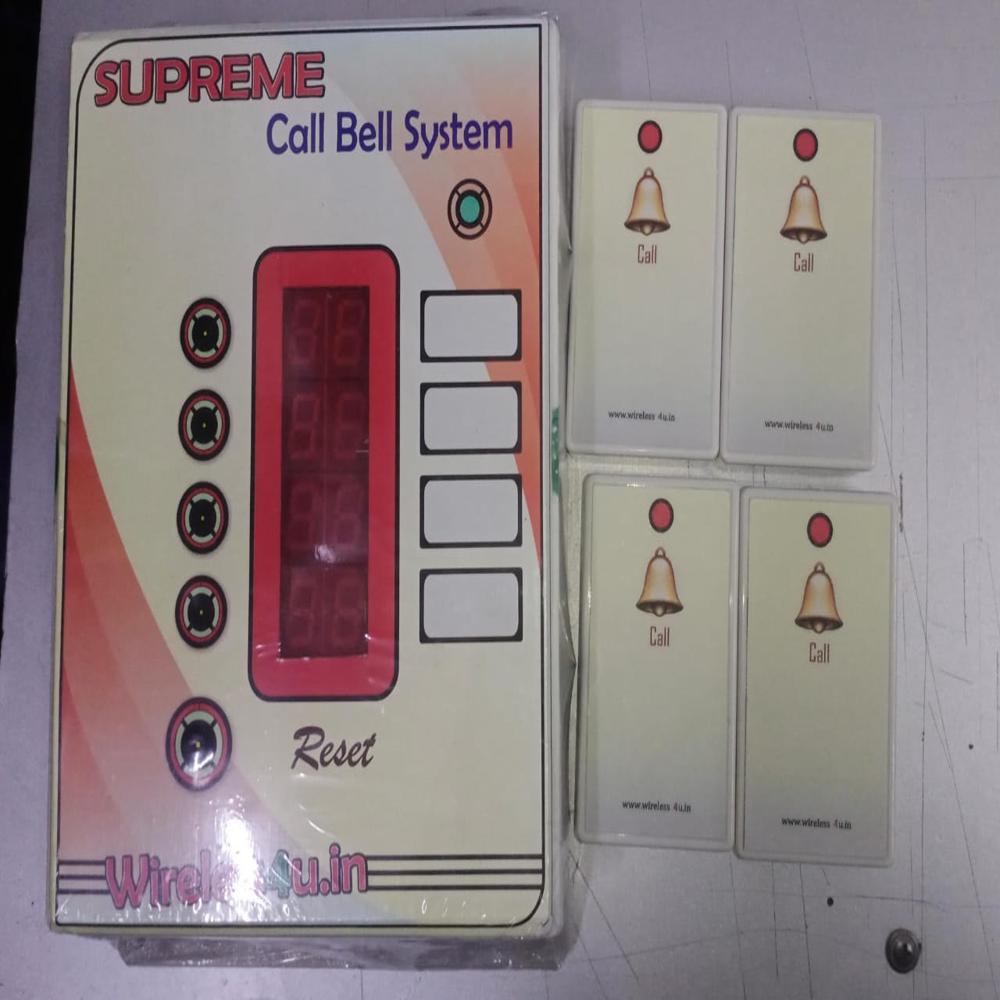 WAITER CALL BELL 4 USER