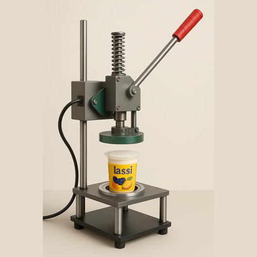 Lassi Cup Sealing Machine